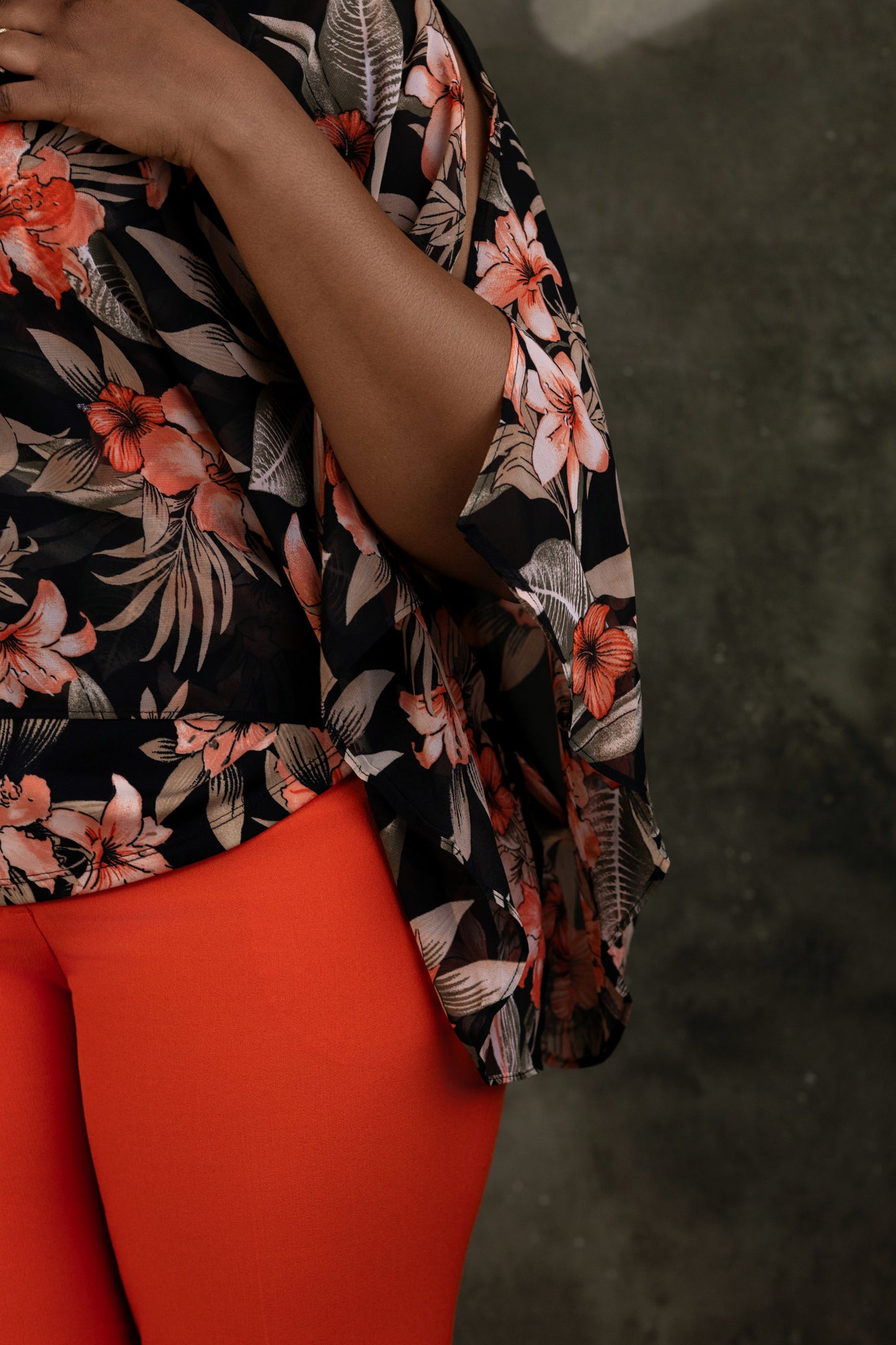 Harlow Blouse - Black Multi