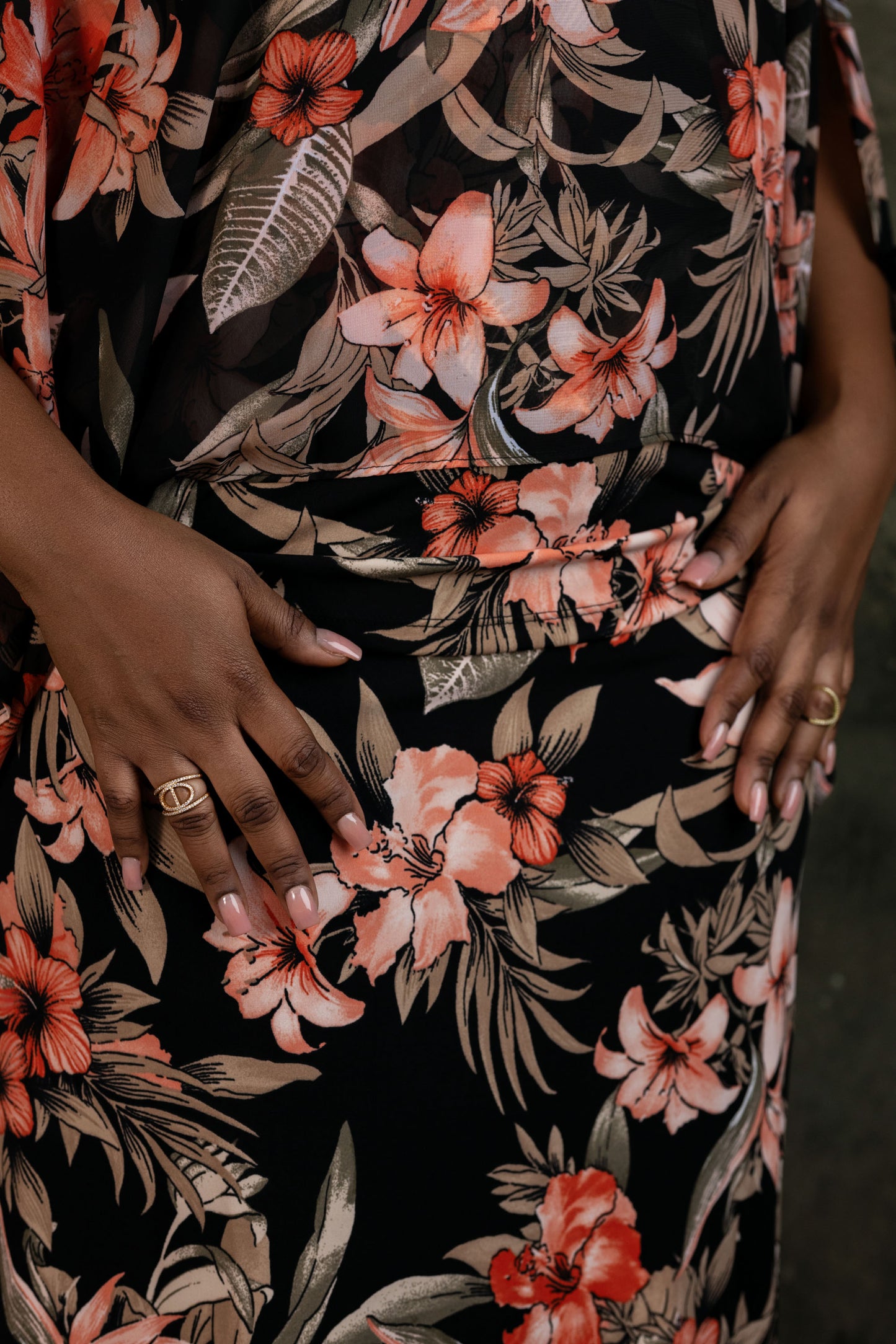 Harlow Skirt - Black Multi