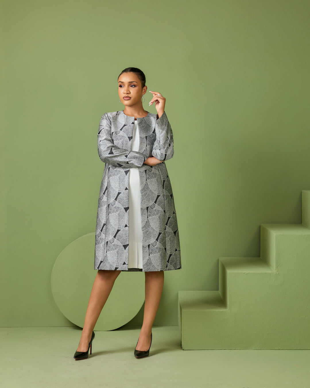 Verona Jacquard Topper