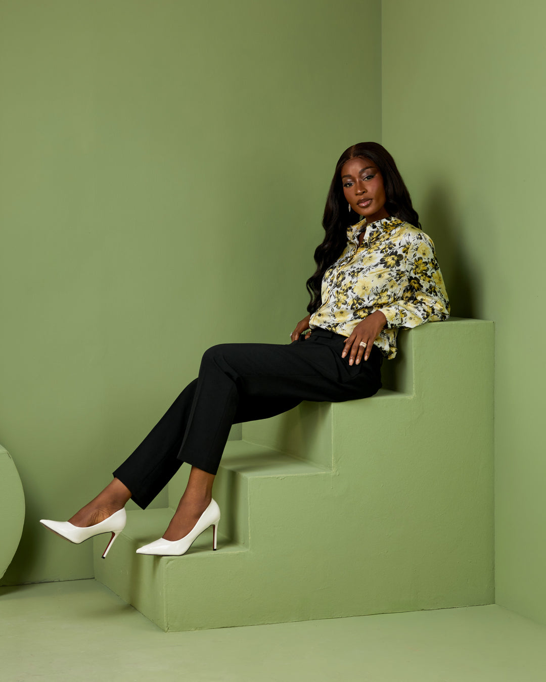 Elise Floral Blouse