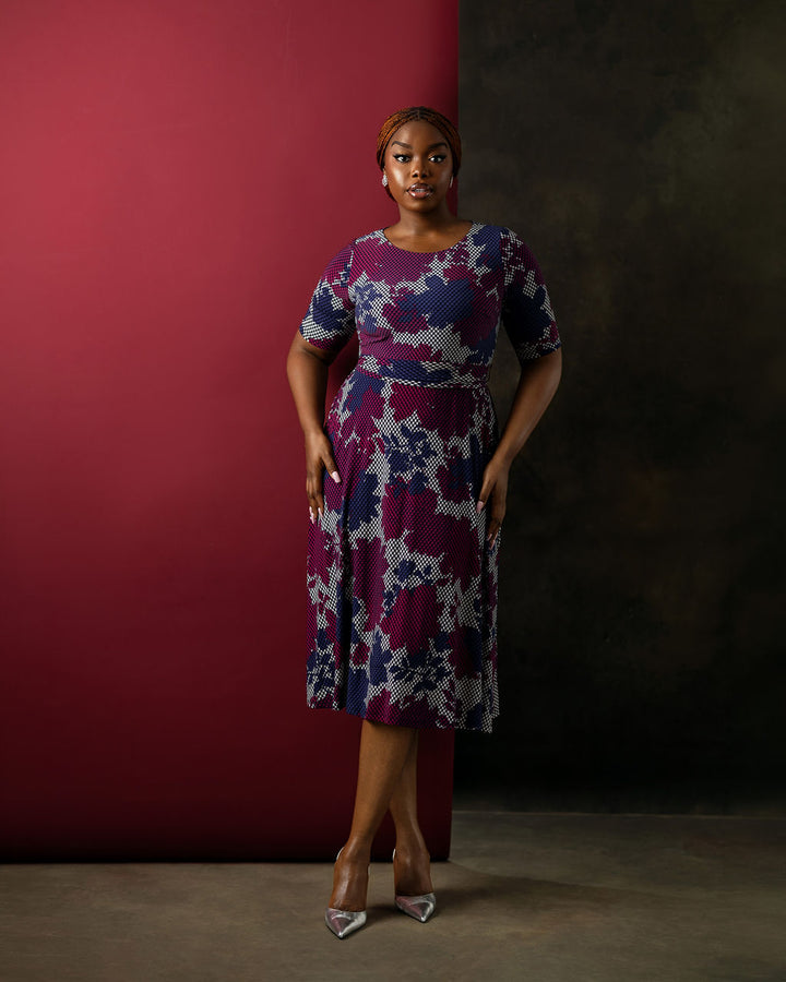 The Elara Flare Dress