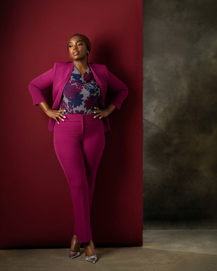 The Elara Cowl Neck Top