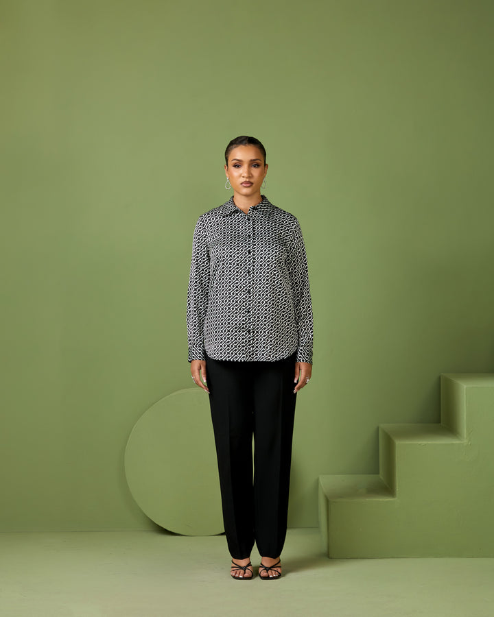 Camille Satin Shirt