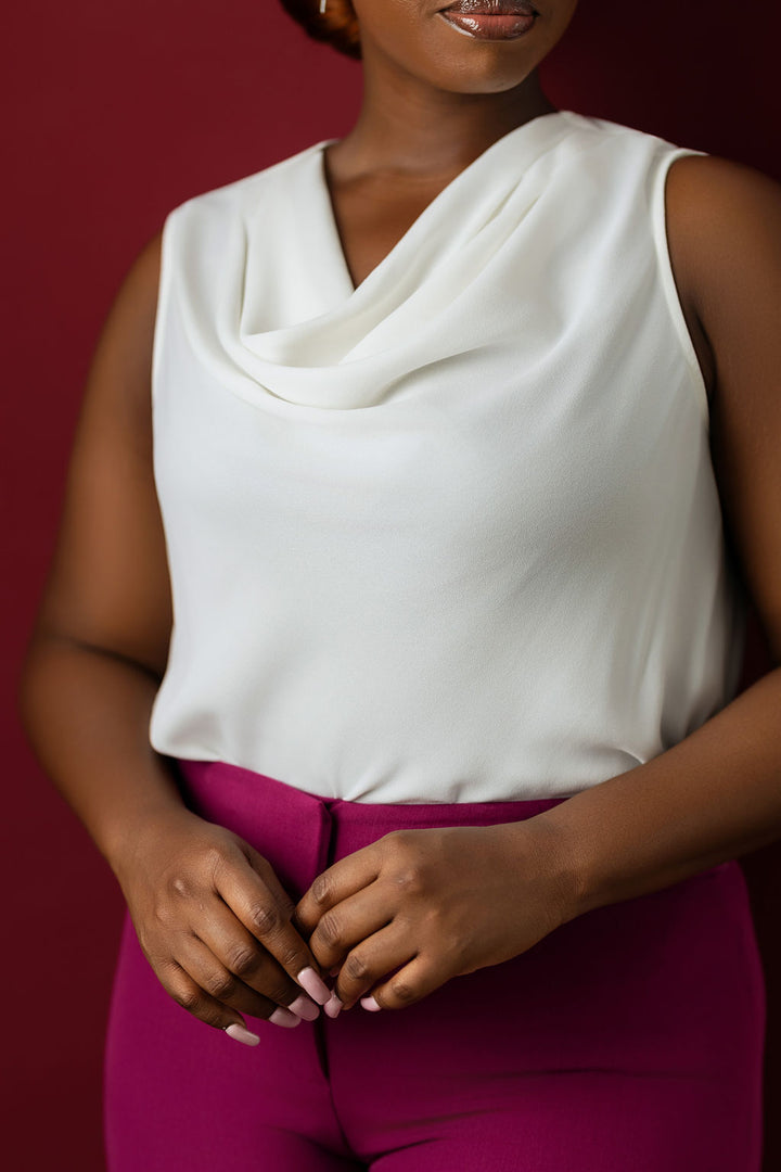 The Celeste Cowl Neck Top