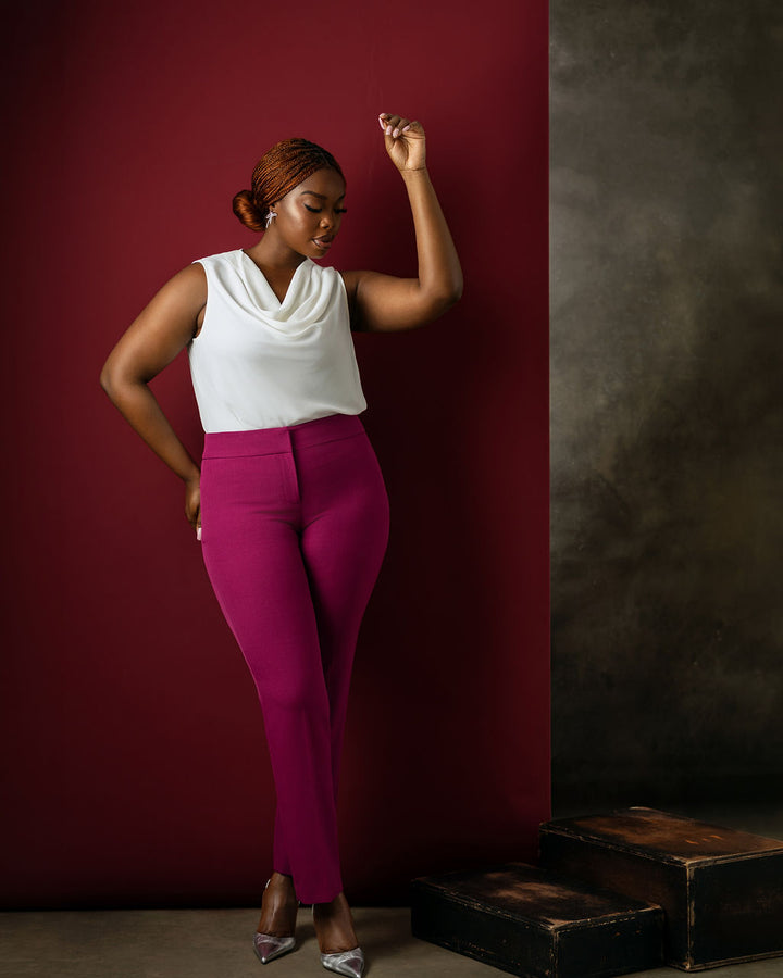 The Celeste Cowl Neck Top