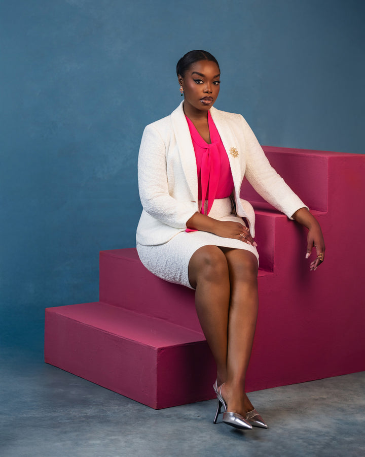 Sloane Tie Top- Pink