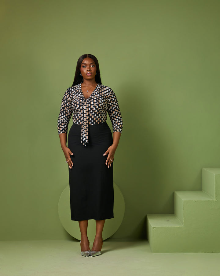Vivienne Print Top