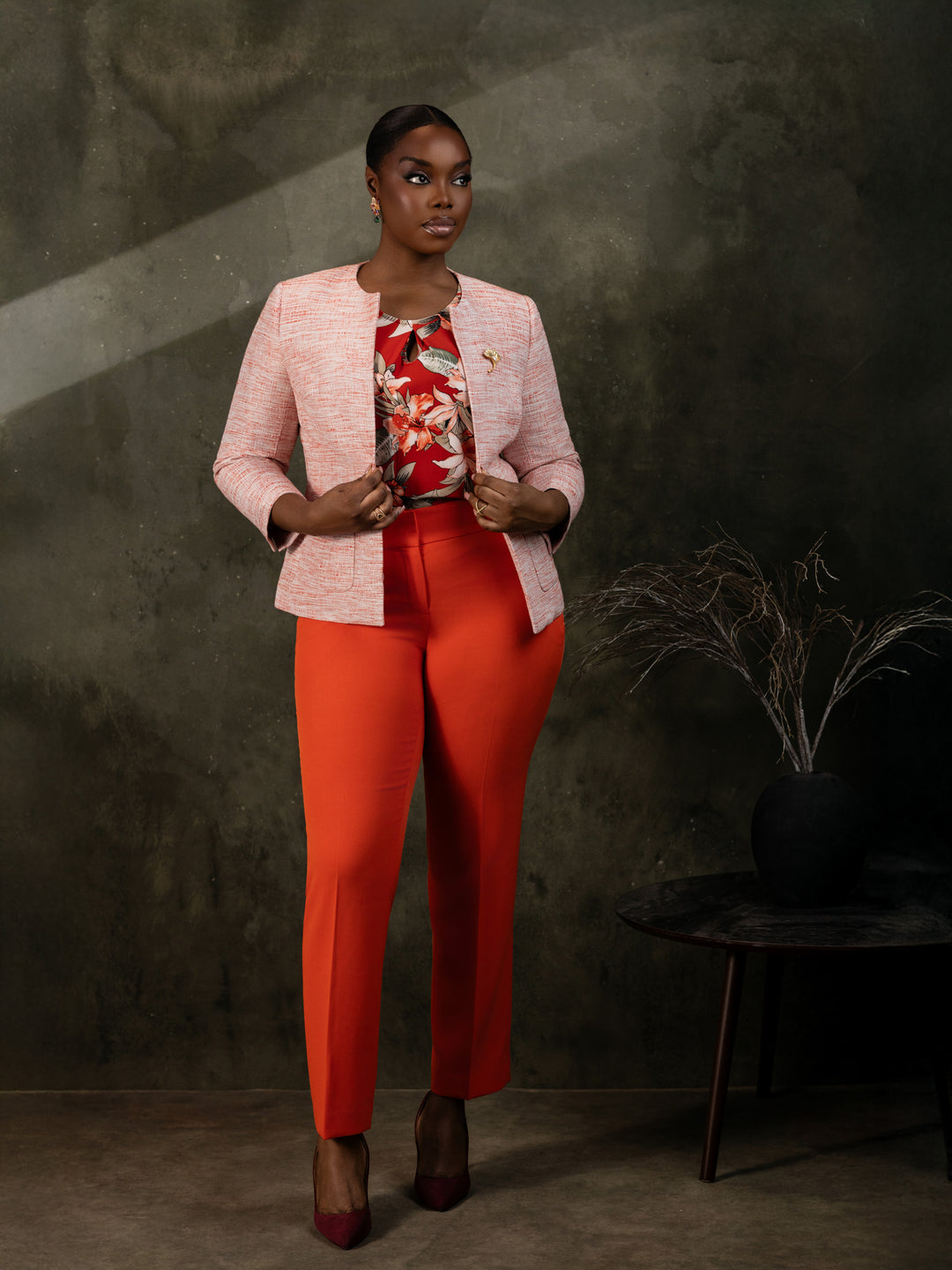 Marlowe Tweed Jacket - Valencia