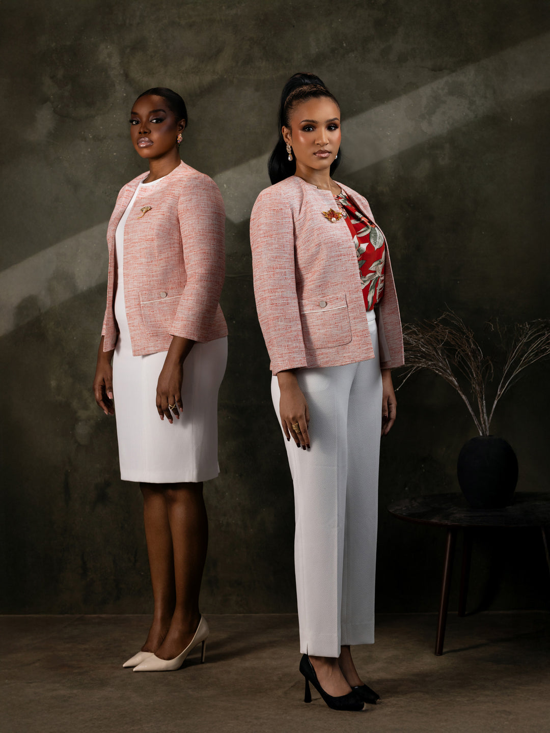 Marlowe Tweed Jacket - Valencia