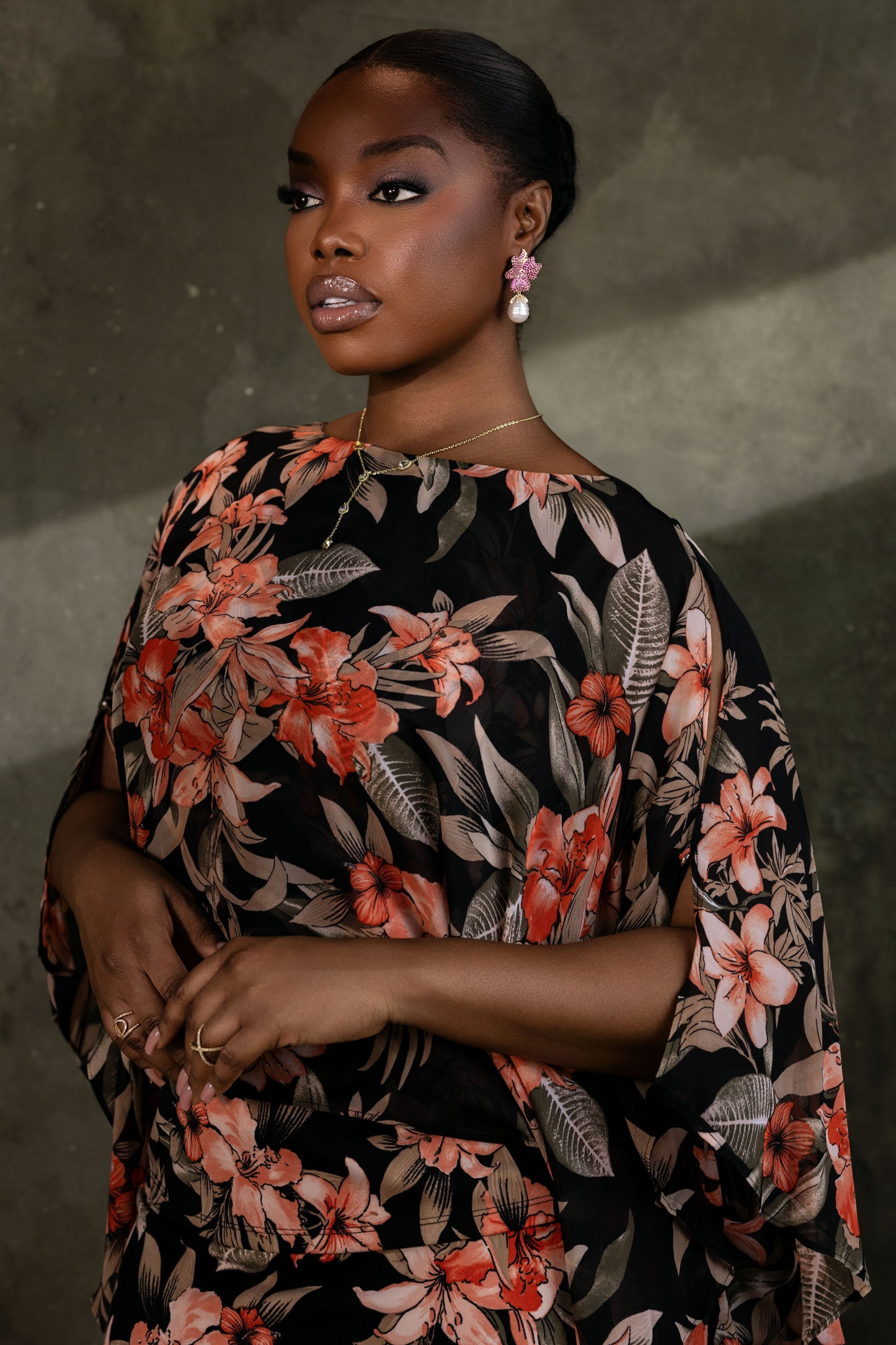 Harlow Blouse - Black Multi