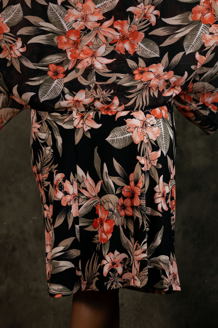 Harlow Skirt - Black Multi