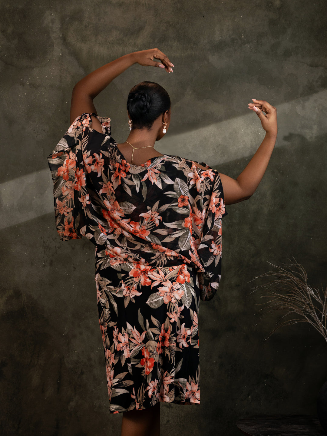 Harlow Skirt - Black Multi