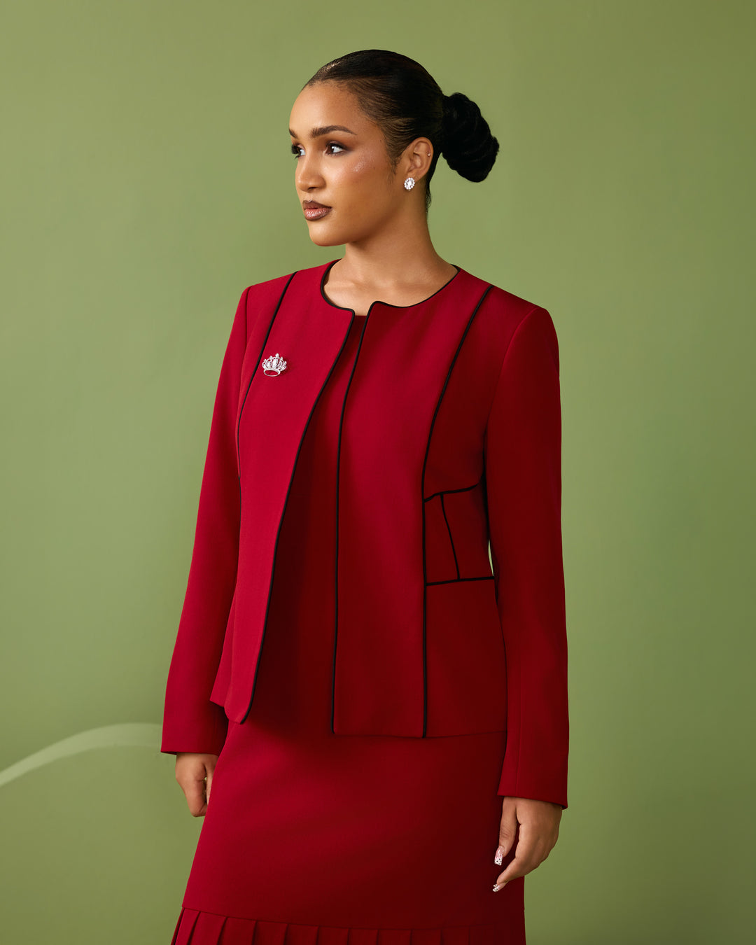 Monroe Jacket - Red