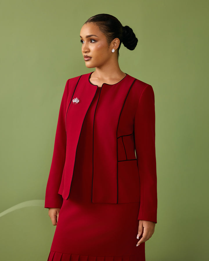 Monroe Jacket - Red