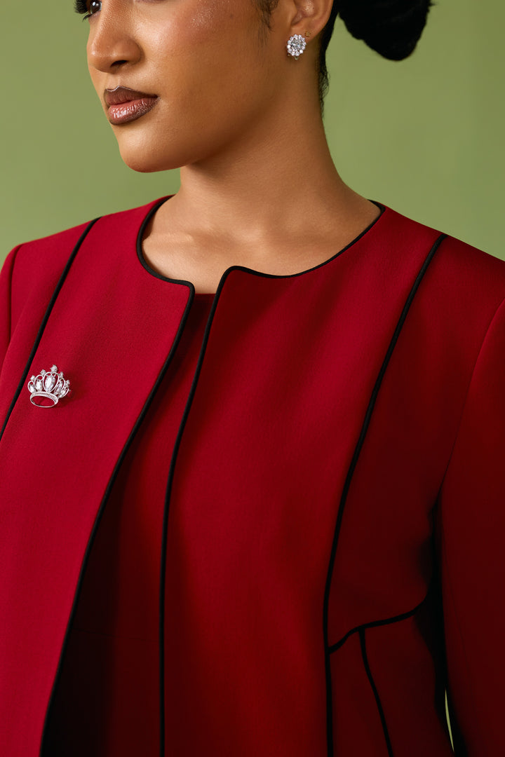 Monroe Jacket - Red