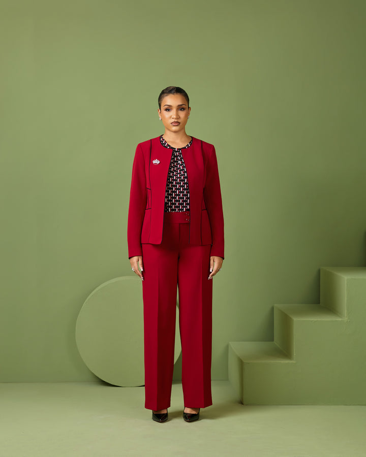 Monroe Jacket - Red