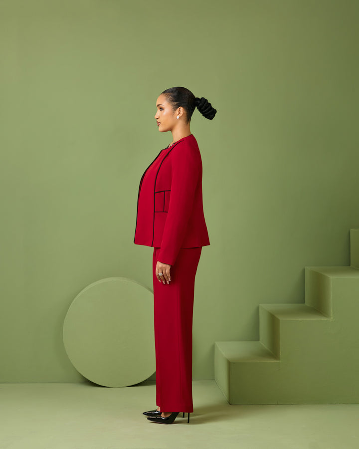 Monroe Jacket - Red