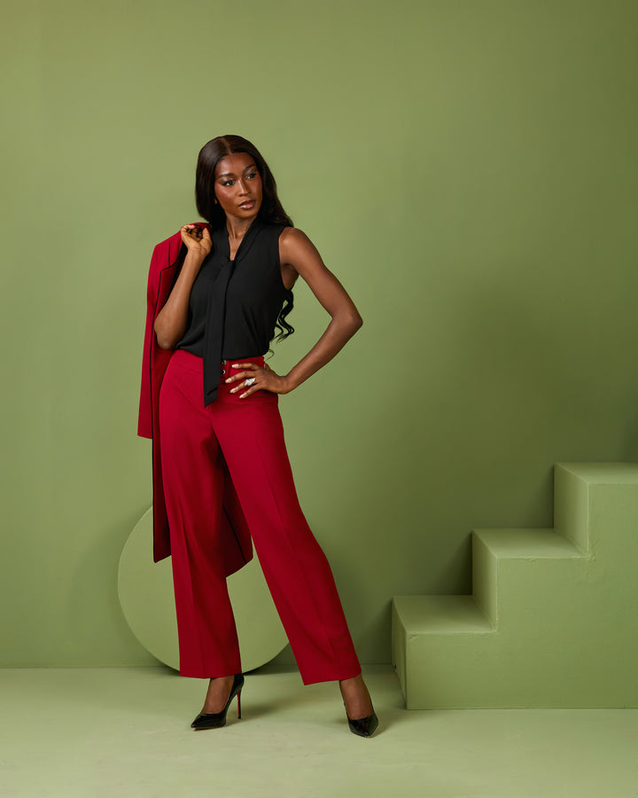 Monroe Topper - Red