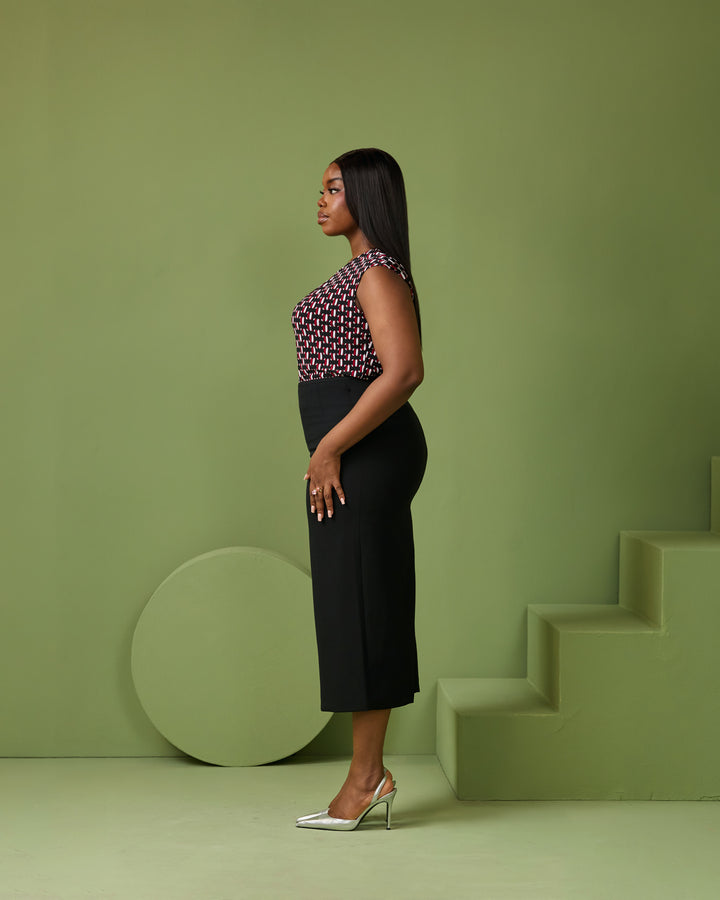 Adrienne Print Top