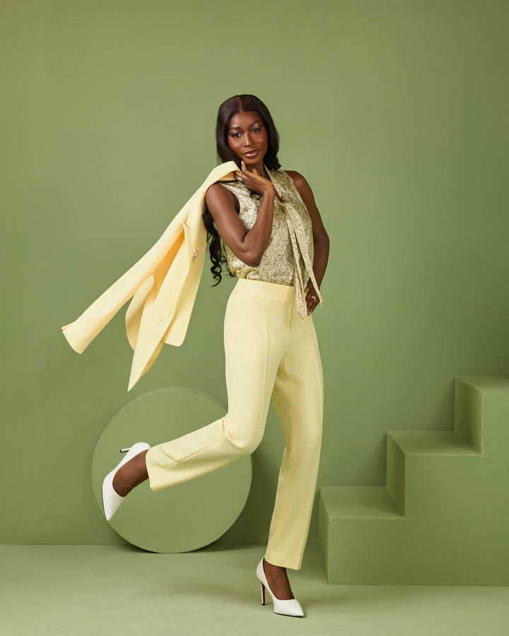 Simone Tie Top