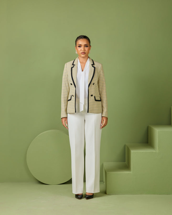 Sloane Tie Top - Vanilla